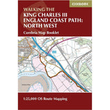 Map booklet cover of 'Walking the King Charles III England Coast Path: North West' by Cicerone