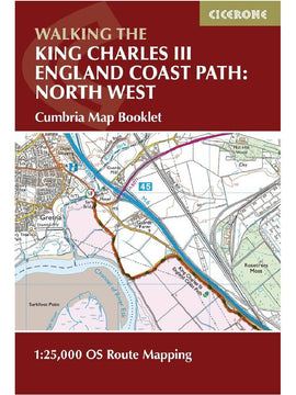King Charles III England Coast Path North West - Cumbria map booklet