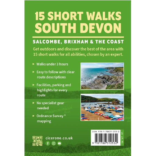 15 short walks in South Devon - back cover
