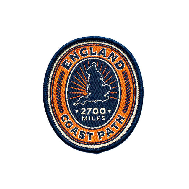 England Coast Path  woven patch badge