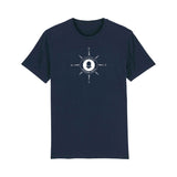 Follow the acorn National Trails compass t-shirt green