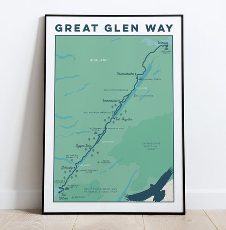 Great Glen Way print