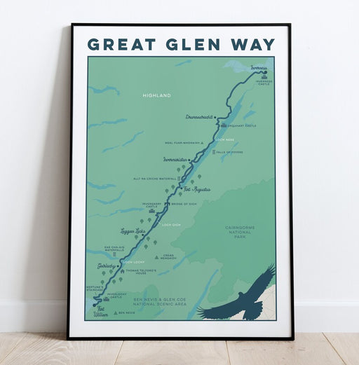Great Glen Way print