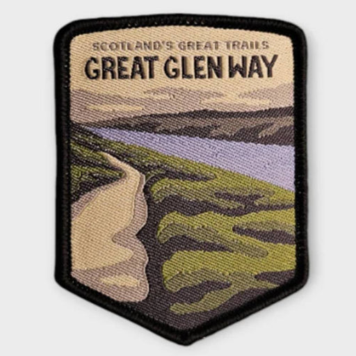 Great Glen Way woven badge - A Trail to Remember @ The Trails Shop