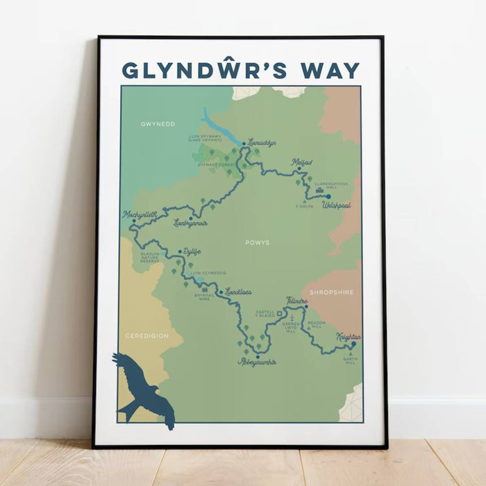 Glyndwr's Way art print 