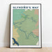 Glyndwr's Way art print 