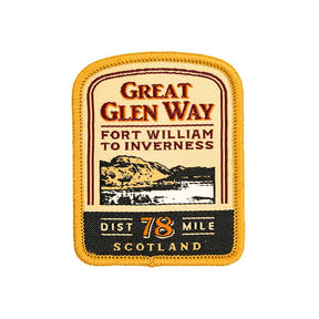 Great Glen Way woven patch badge