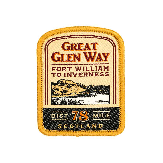 Great Glen Way woven patch badge