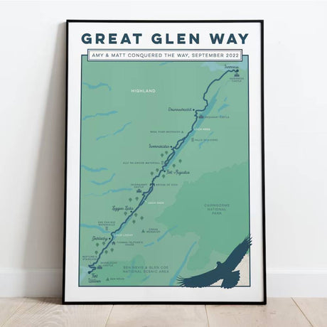 Great Glen Way art print