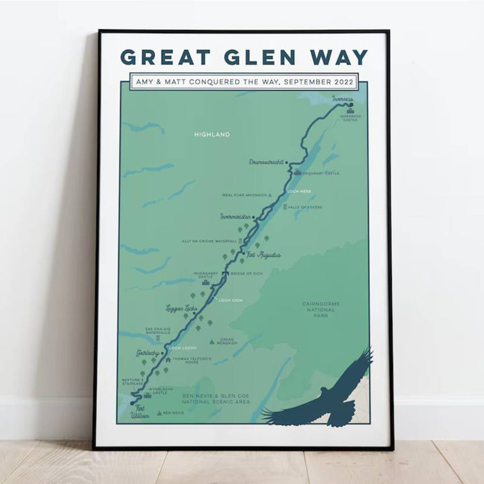 Great Glen Way art print