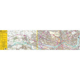 Hadrian's Wall Path 1 - Wallsend to Humshaugh zigzag map