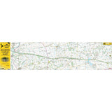 Hadrian's Wall Path 1 - Wallsend to Humshaugh zigzag map