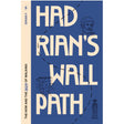 Book cover of 'Hadrian's Wall Path' with blue background and beige text