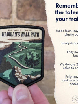 Hadrian's Wall Path patch badge - A Trail to Remember