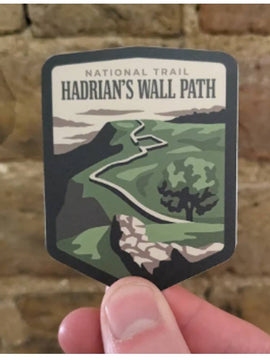 Hadrian's Wall Path vinyl sticker