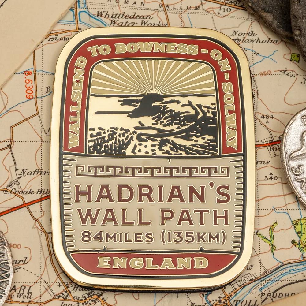 Hadrian's Wall Path Fridge Magnet - The Adventure Patch Company — The ...