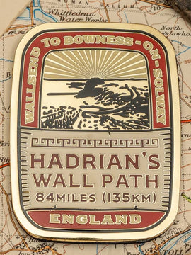 Hadrian's Wall Path Fridge Magnet - The Adventure Patch Company