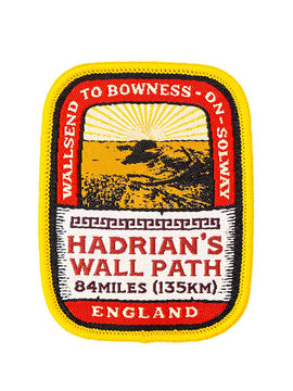 Hadrian's Wall Path woven patch badge