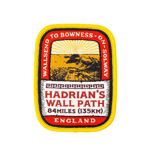 Hadrian's Wall Path woven patch badge