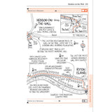 Hadrian's Wall Path Trailblazer guidebook Heddon map