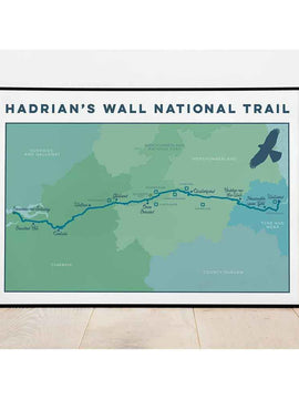 Hadrian's Wall Path Art Print