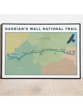 Hadrian's Wall Path Art Print