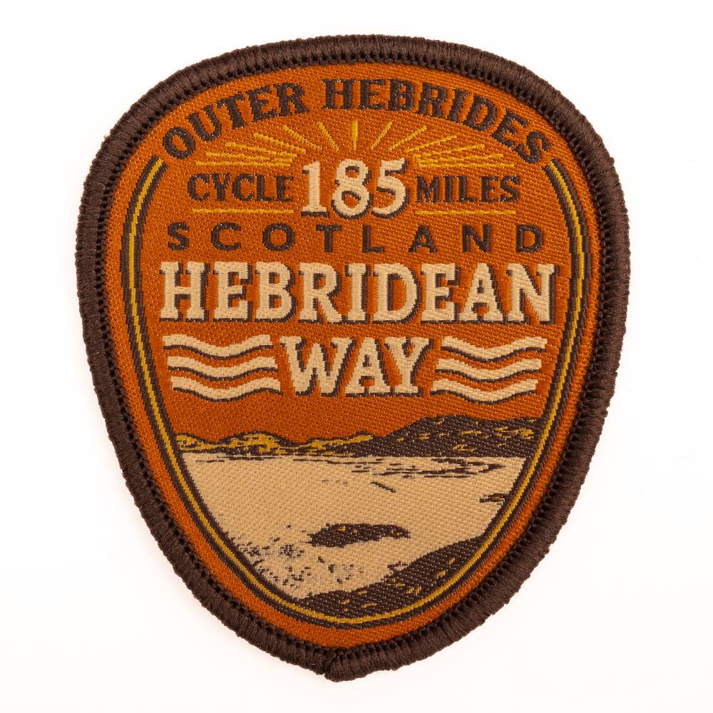 Hebridean Way woven patch badge - The Trails Shop