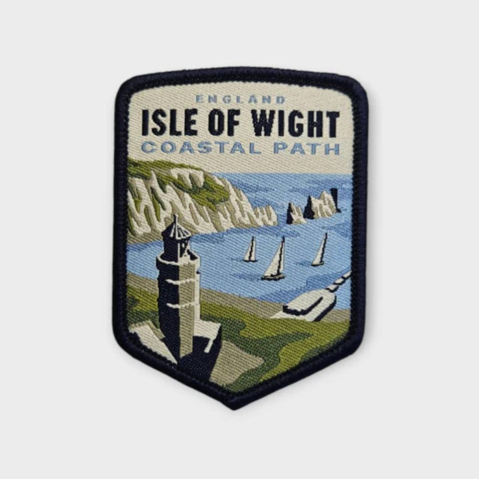 Isle of Wight Coastal Path badge - A Trail to Remember 