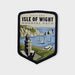 Isle of Wight Coastal Path badge - A Trail to Remember 