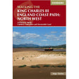 Guidebook cover of 'Walking the King Charles III England Coast Path: North West' by Cicerone Press with a scenic image of a landscape.