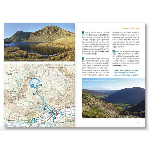 15 short walks Lake Distict - Coniston and Langdale. Inside pages - The Trails Shop