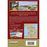 Back cover of a map booklet for the King Charles III England Coast Path in Lancashire and Merseyside