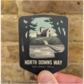 North Downs Way vinyl sticker