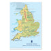 Poster showing the National Trails in England and Wales
