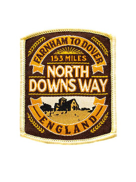 North Downs Way woven patch badge