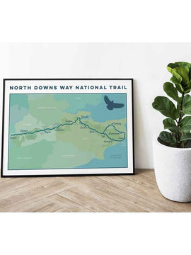 North Downs Way Art Print