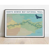 North Downs Way Art Print