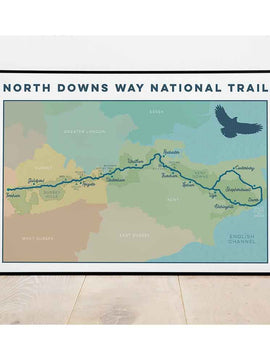 North Downs Way Art Print