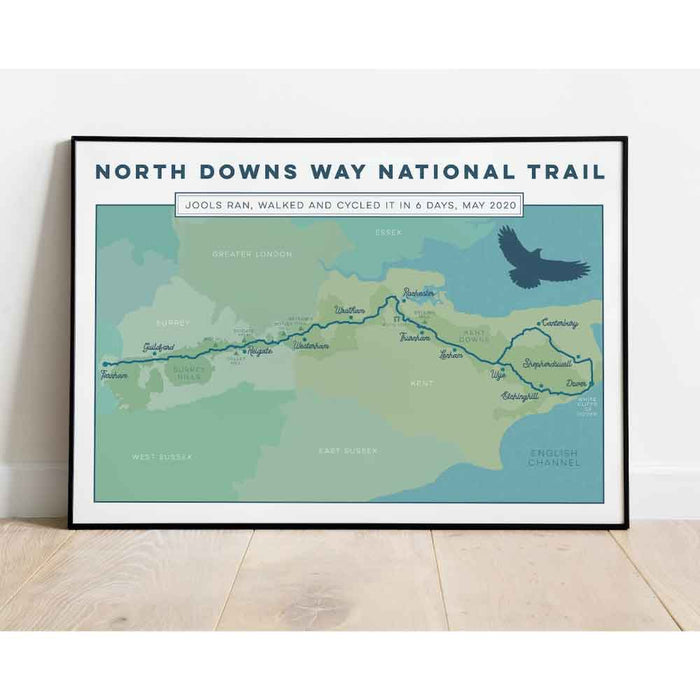 North Downs Way Art Print