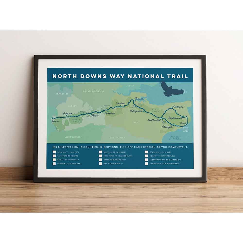 North Downs Way Art Print