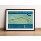 North Downs Way Art Print