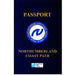 Passport-style cover for the Northumberland Coast Path Passport 