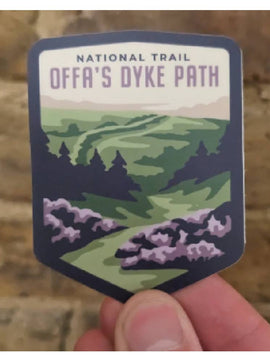 Offa's Dyke Path vinyl sticker