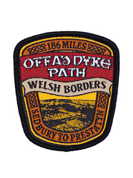 Offa's Dyke Path woven patch badge