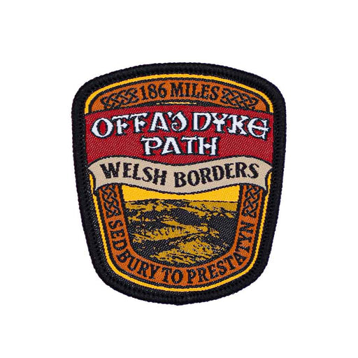 Offa's Dyke Path woven patch badge