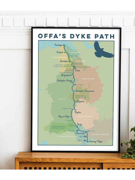 Offa's Dyke Path Art Print