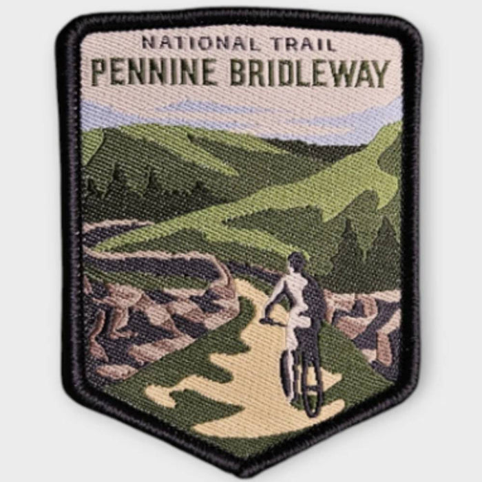 Pennine Bridleway patch badge - cyclist version - The Trails Shop