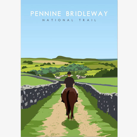 Pennine Bridleway poster - The Trails Shop 