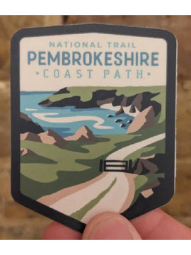 Pembrokeshire Coast Path vinyl sticker