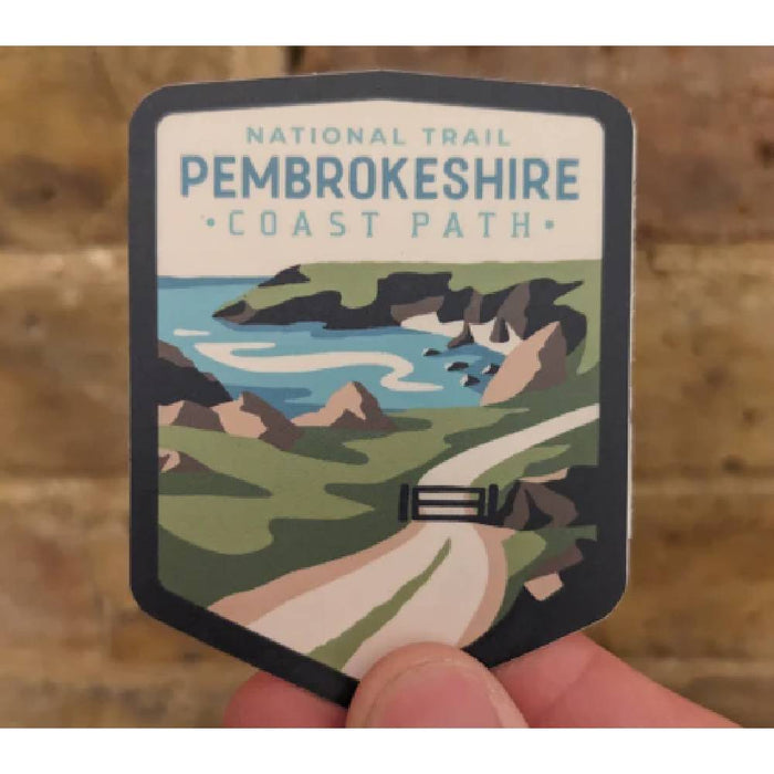 Pembrokeshire Coast Path vinyl sticker